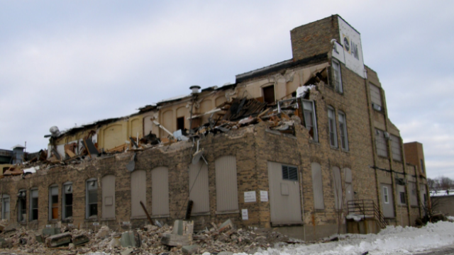 ROWE-AMI Demolition in february 2011